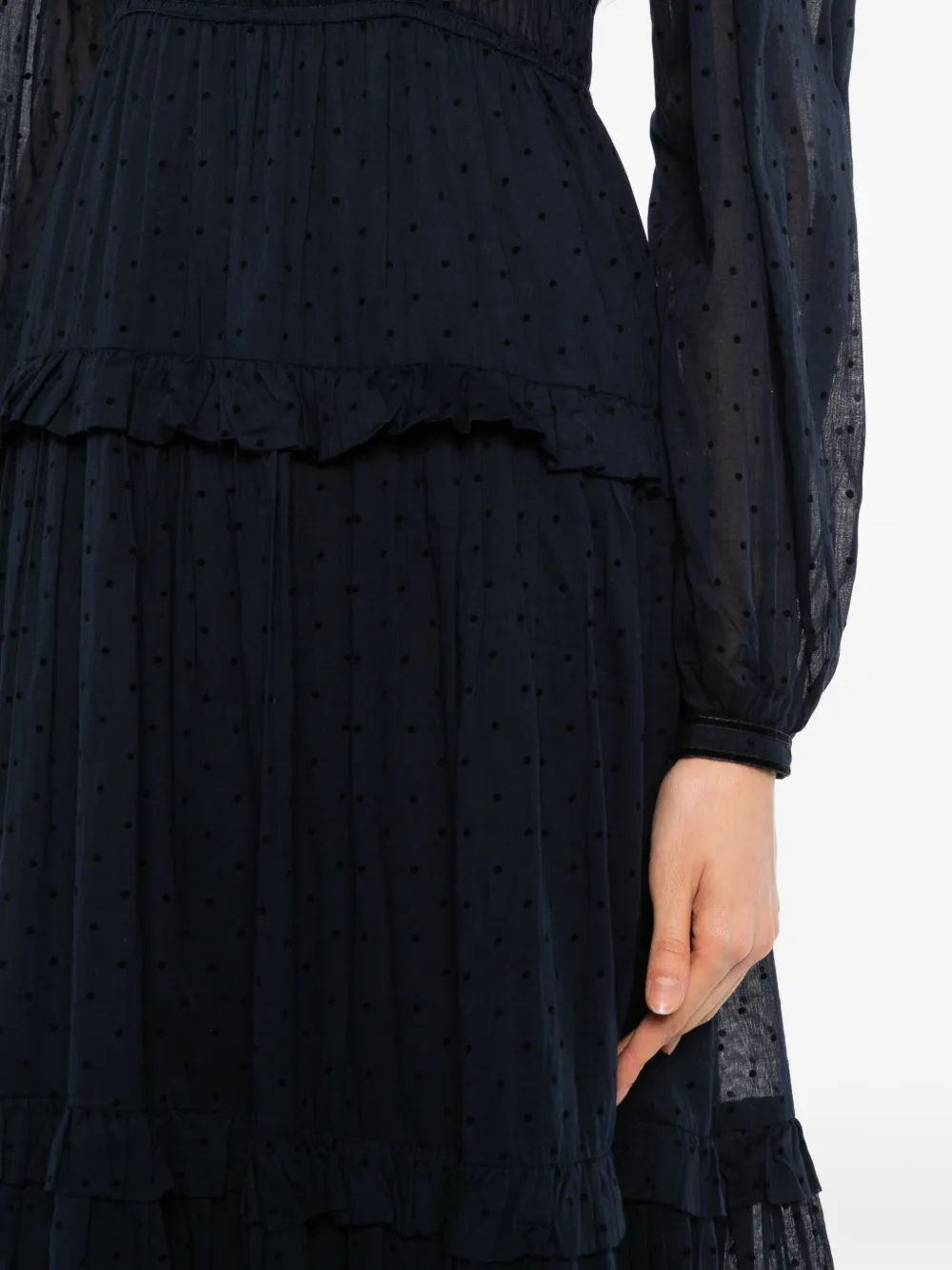 Ulla Johnson Ardelle midi dress Blauw