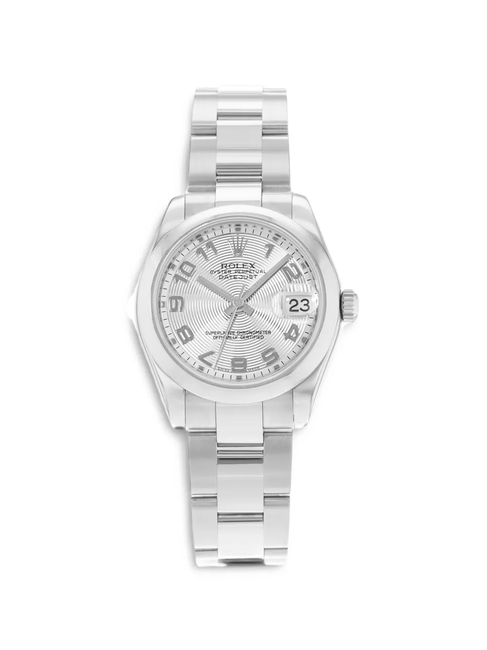 Rolex 2013 Datejust 31mm watch in Silver