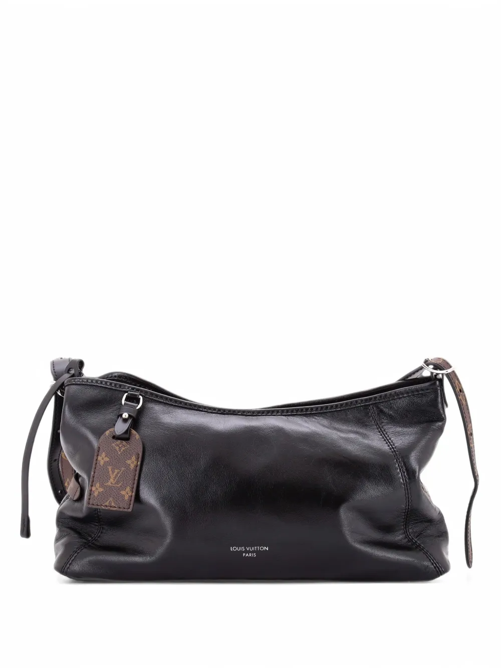 Louis Vuitton Pre-Owned sac hobo CarryAll Vibe en cuir et toile Monogram East West - Noir
