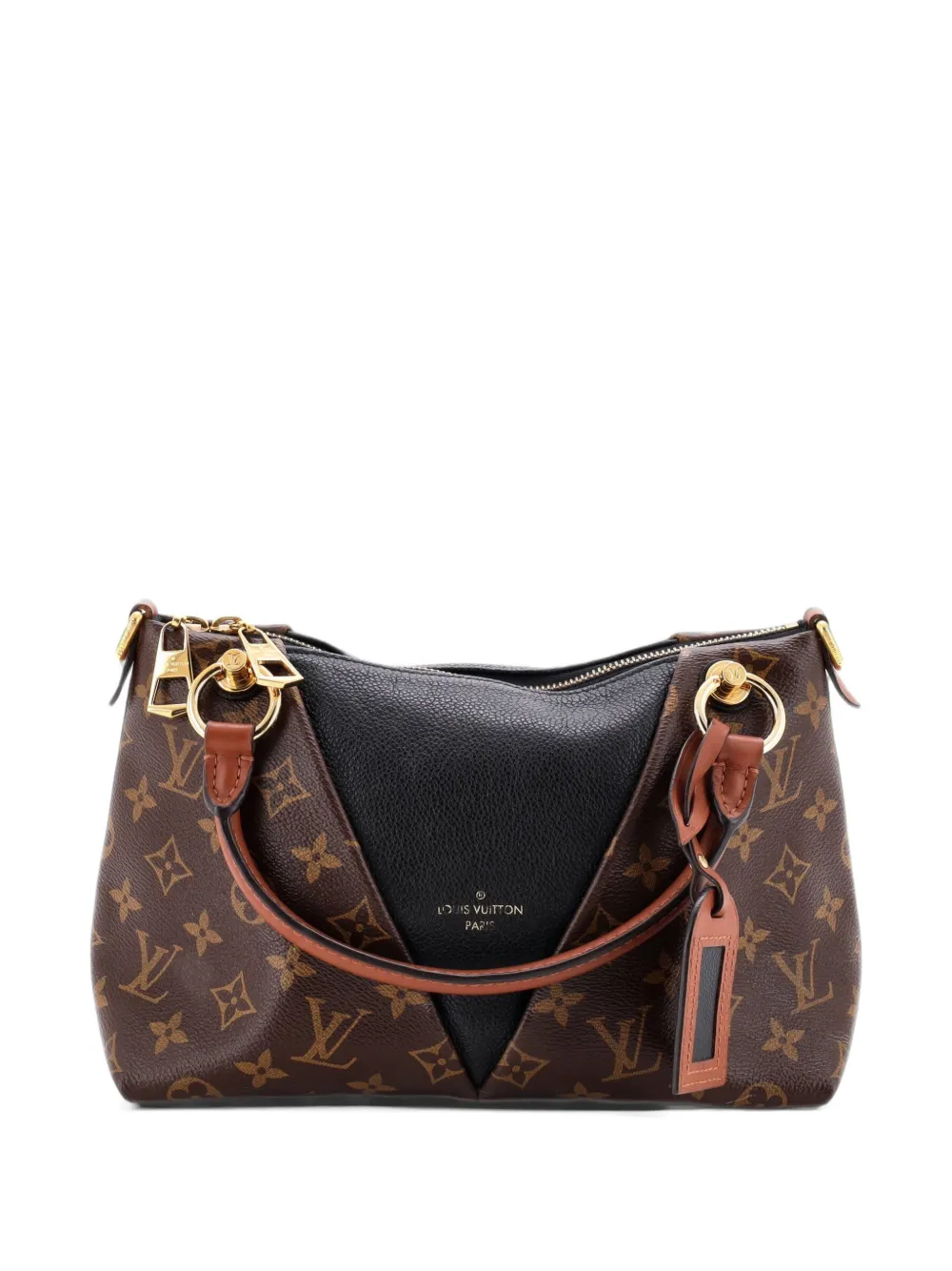 Louis Vuitton Pre-Owned V Monogram Canvas and Leather BB tote bag - Black