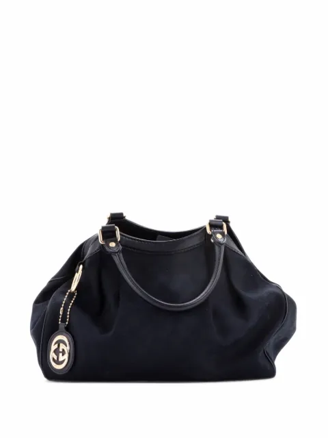 Gucci Pre-Owned Sukey GG Canvas with Leather Medium tote bag