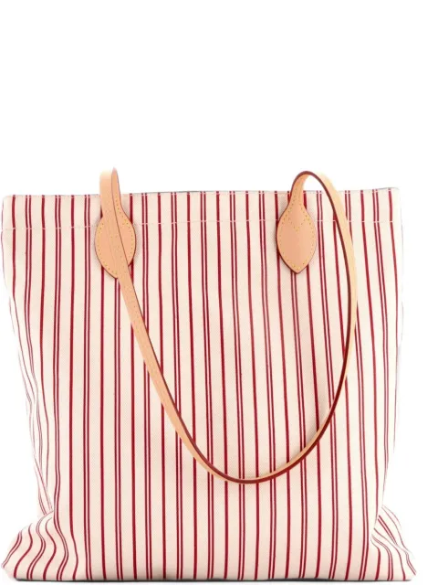 Louis Vuitton Pre-Owned Carry It Limited Edition Grace Coddington Catogram Cotton Canvas tote bag