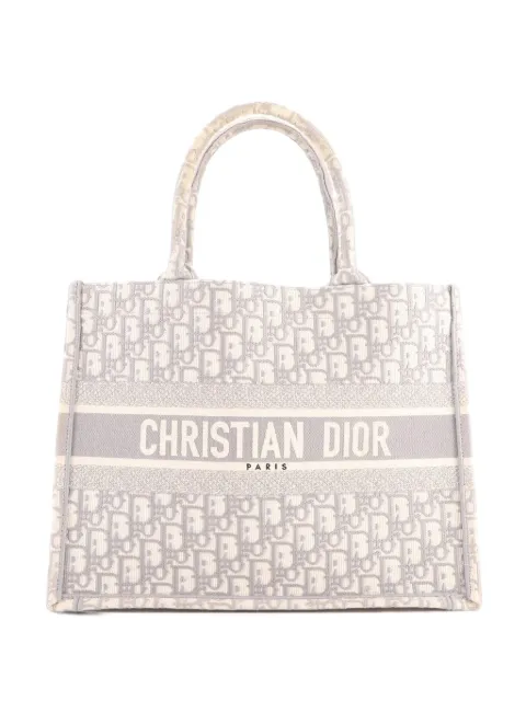 Christian Dior Pre-Owned Book Oblique Canvas Medium tote bag