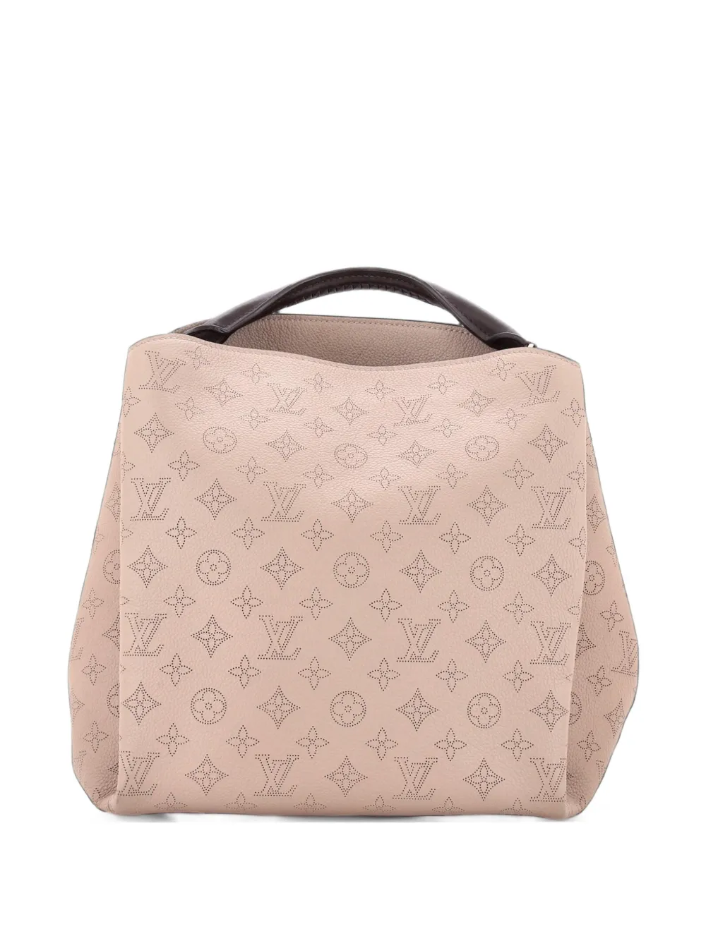 Louis Vuitton Pre-Owned Babylone Handbag Mahina Leather PM hobo bag - Neutrals