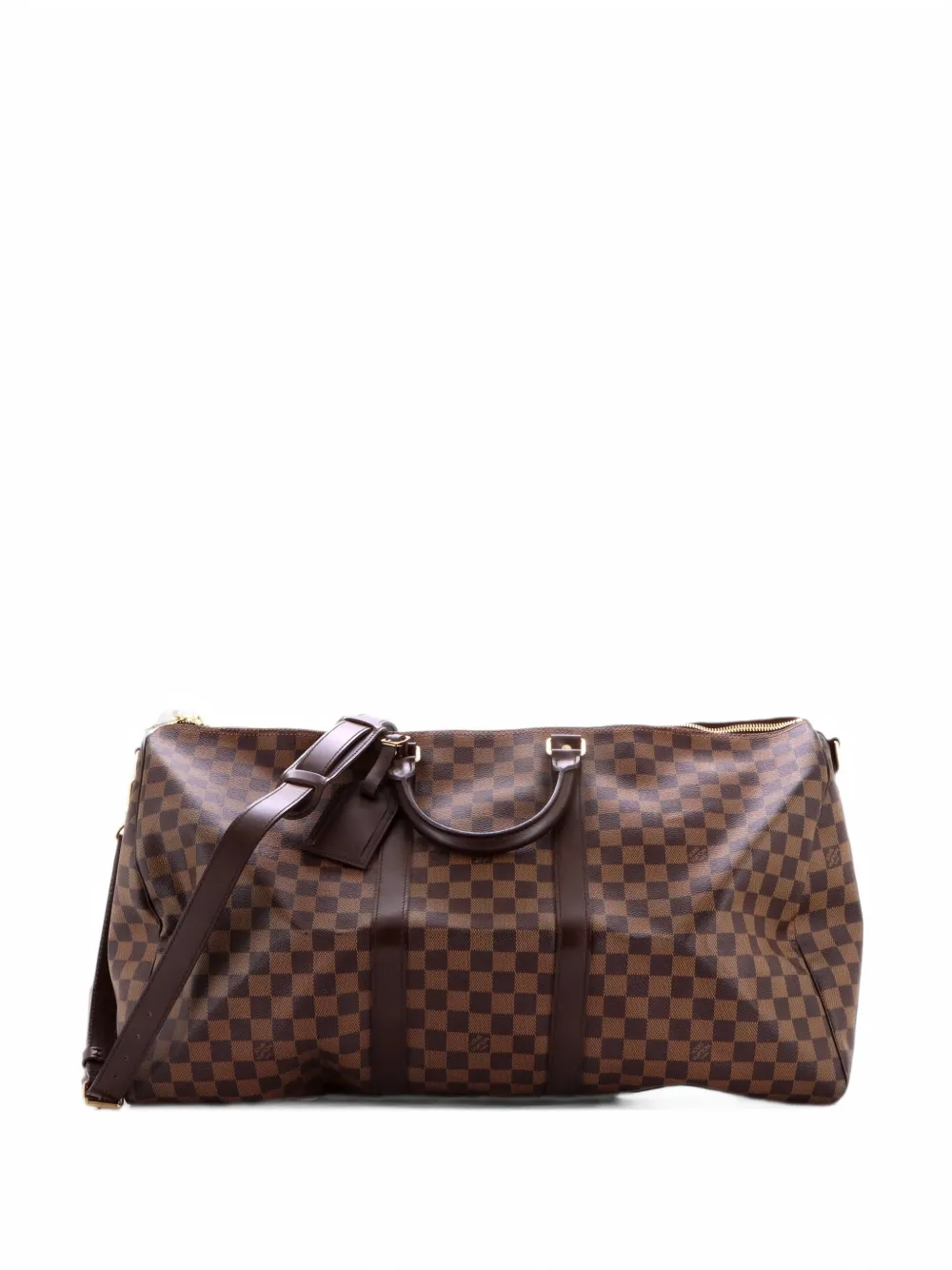 Louis Vuitton Pre-Owned Keepall Bandouliere Bag Damier 55 travel bag - Brown
