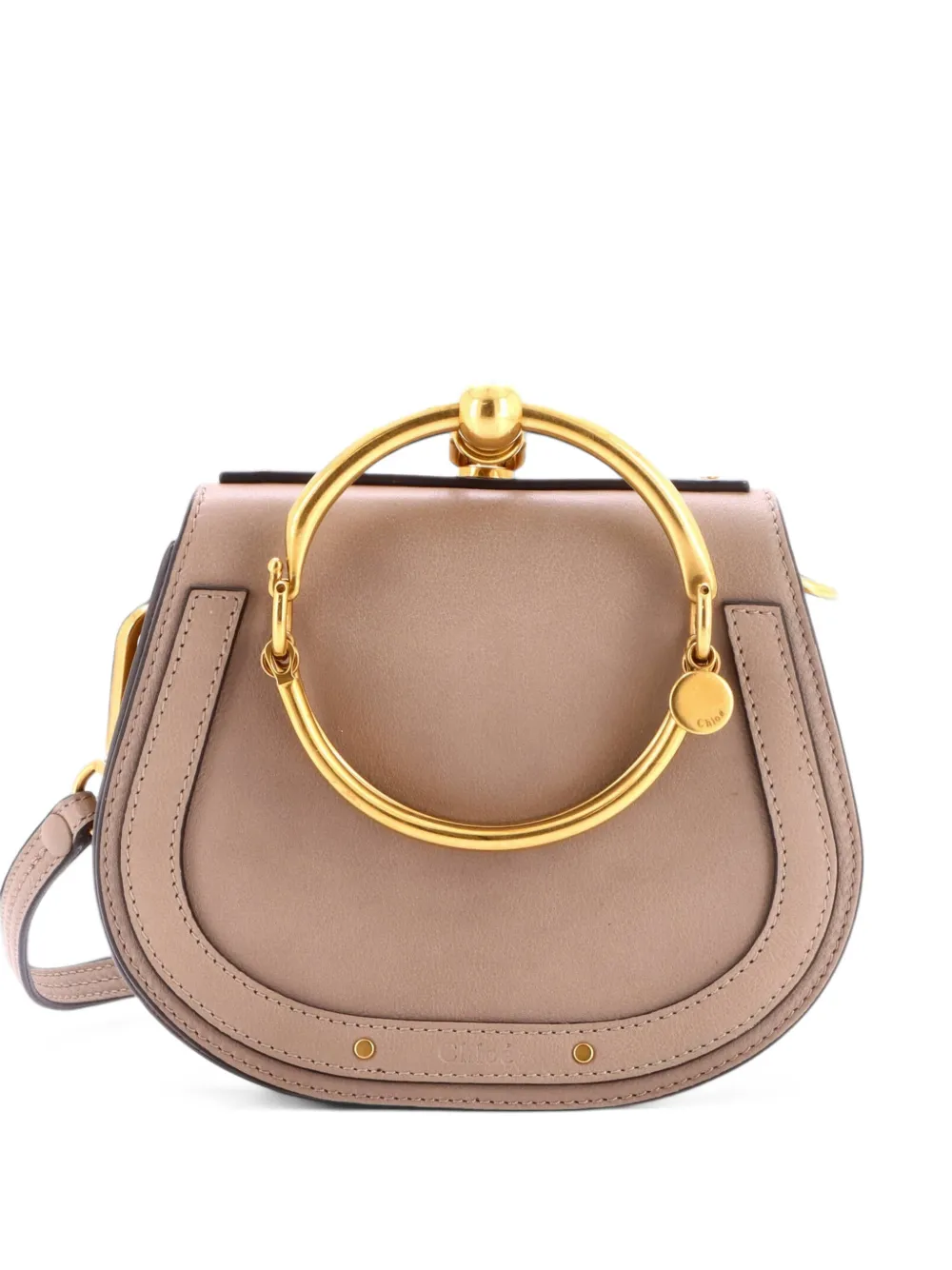 Chloé Pre-Owned Kleine Nile Umhängetasche - Grau