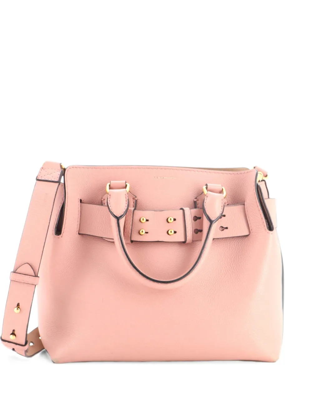 Burberry Pre-Owned Belt Leather Medium tote bag - Rosa
