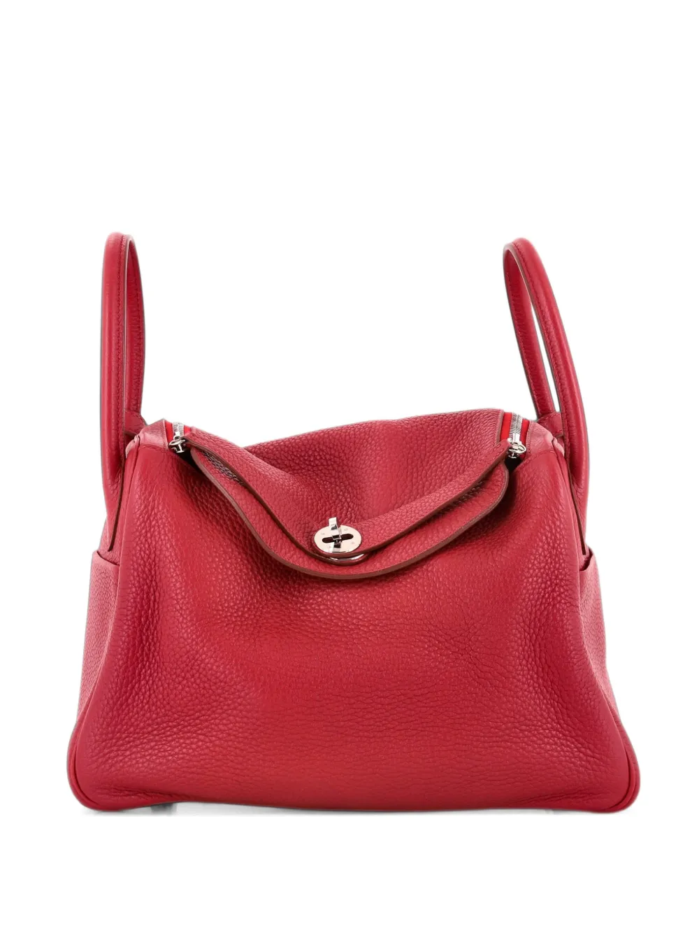 Hermès Pre-Owned Lindy Bag Clemence 30 shoulder bag - Rosa
