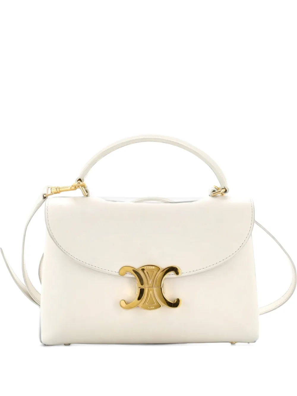 Celine Pre-Owned Nino Top Handle Bag Leather Teen satchel - Nude