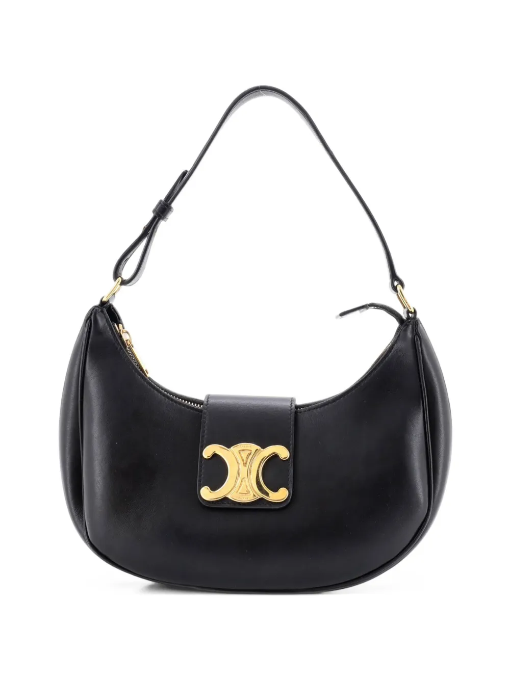 Celine Pre-Owned Ava Triomphe Bag Leather shoulder bag - Schwarz