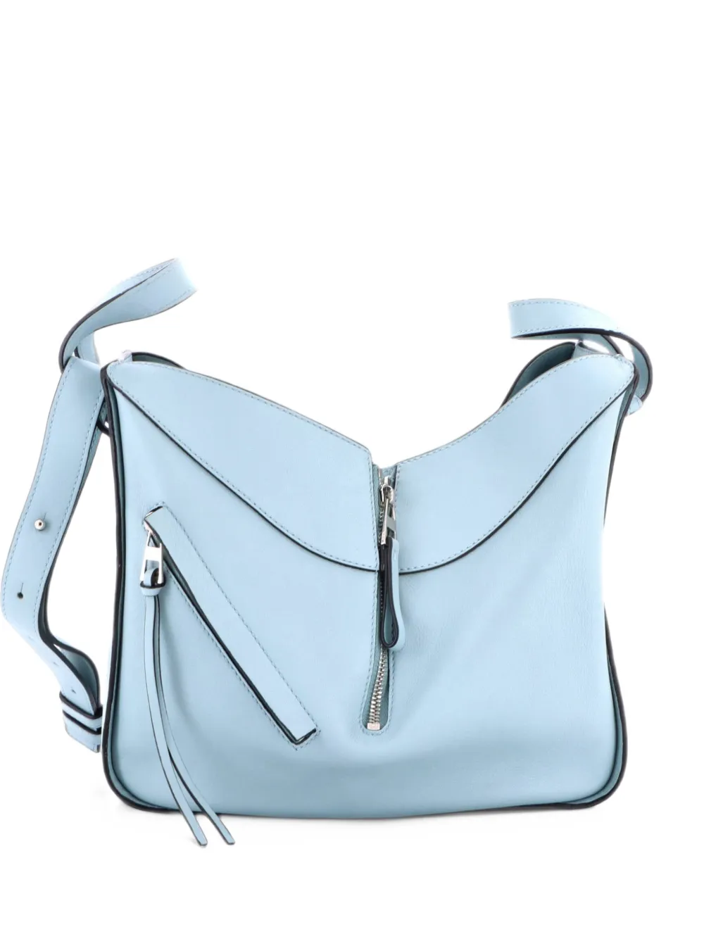 Loewe Pre-Owned Hammock Bag Leather Small shoulder bag - Blue