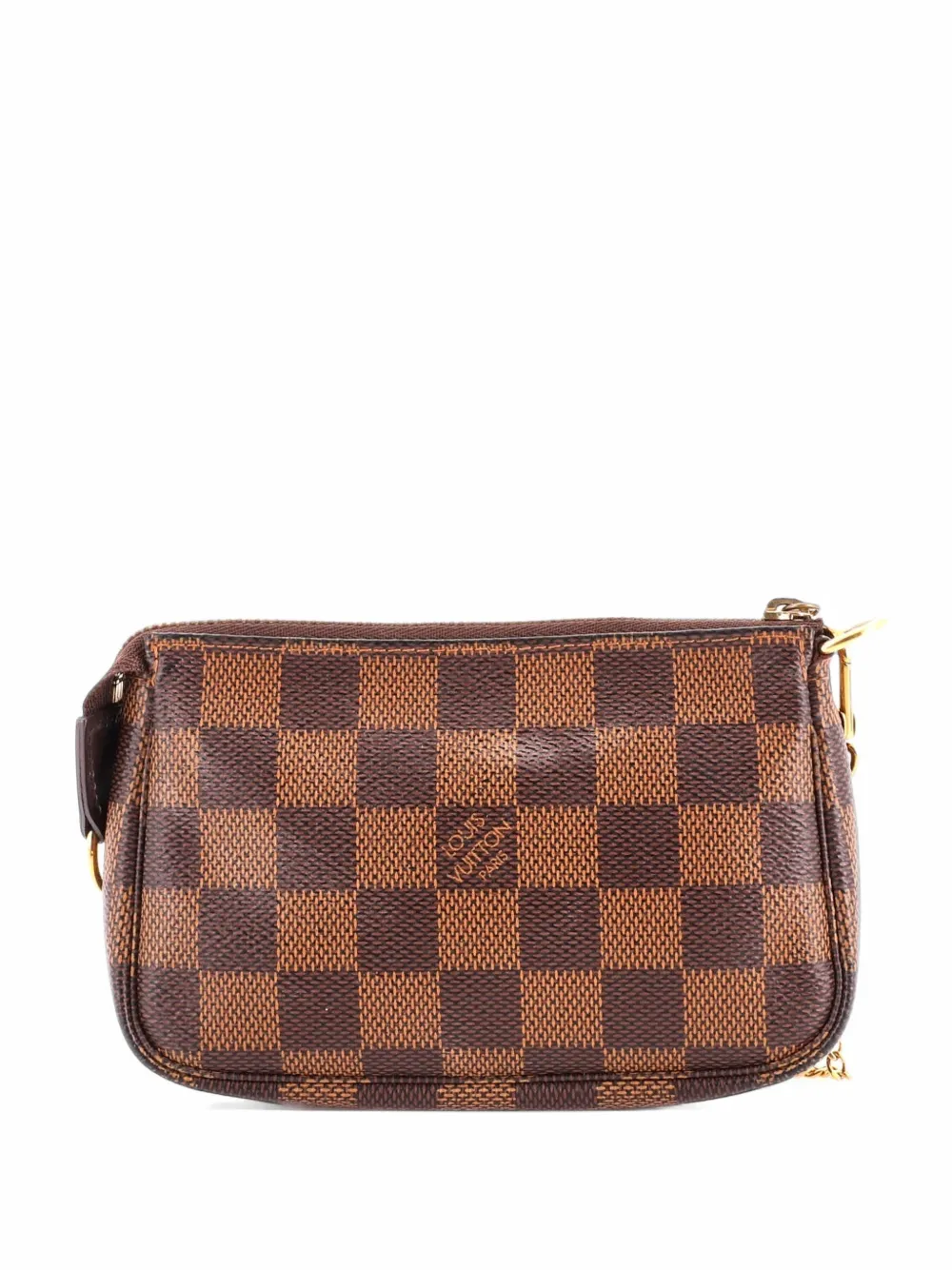 Louis Vuitton Pre-Owned Pochette Accessoires Damier Mini clutch bag - Braun