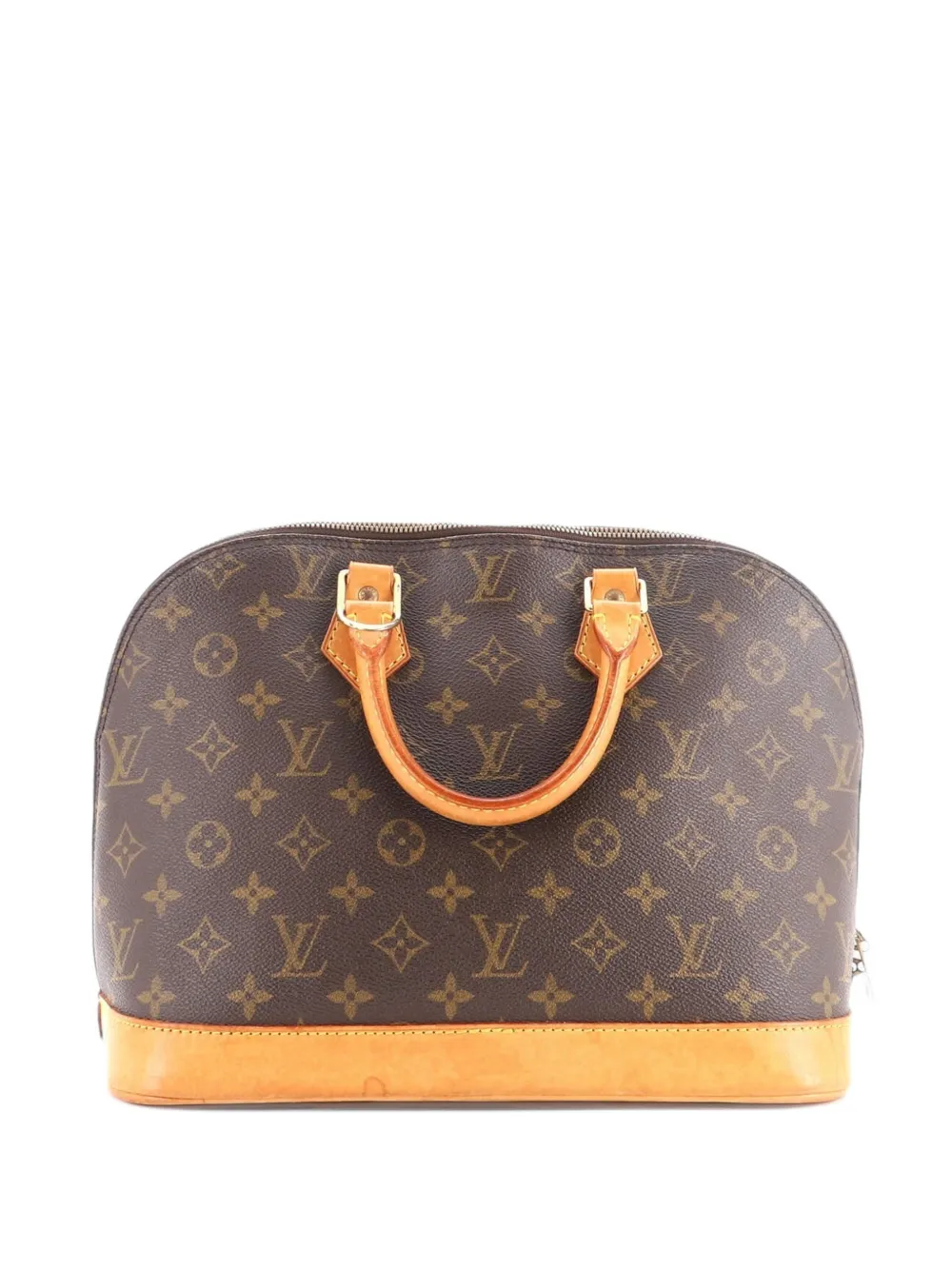 Louis Vuitton Pre-Owned Alma Handbag Monogram Canvas PM satchel - Braun