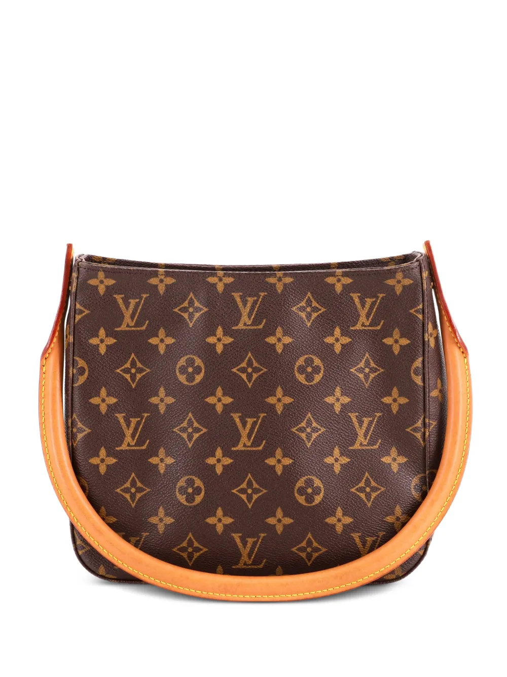 Louis Vuitton Pre-Owned Looping Handbag Monogram Canvas MM satchel - Brown