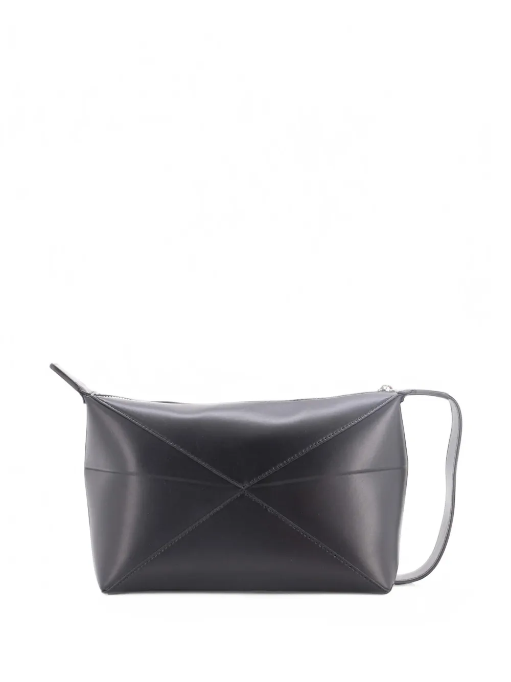 Loewe Pre-Owned Puzzle Fold Wash Bag Leather pouch - Schwarz