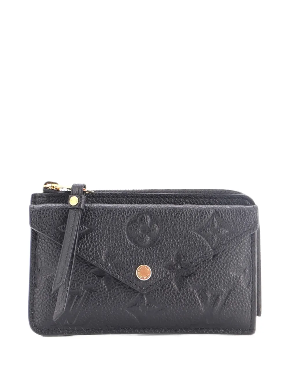 Louis Vuitton Pre-Owned Recto Verso Monogram Empreinte Leather card holder - Nero