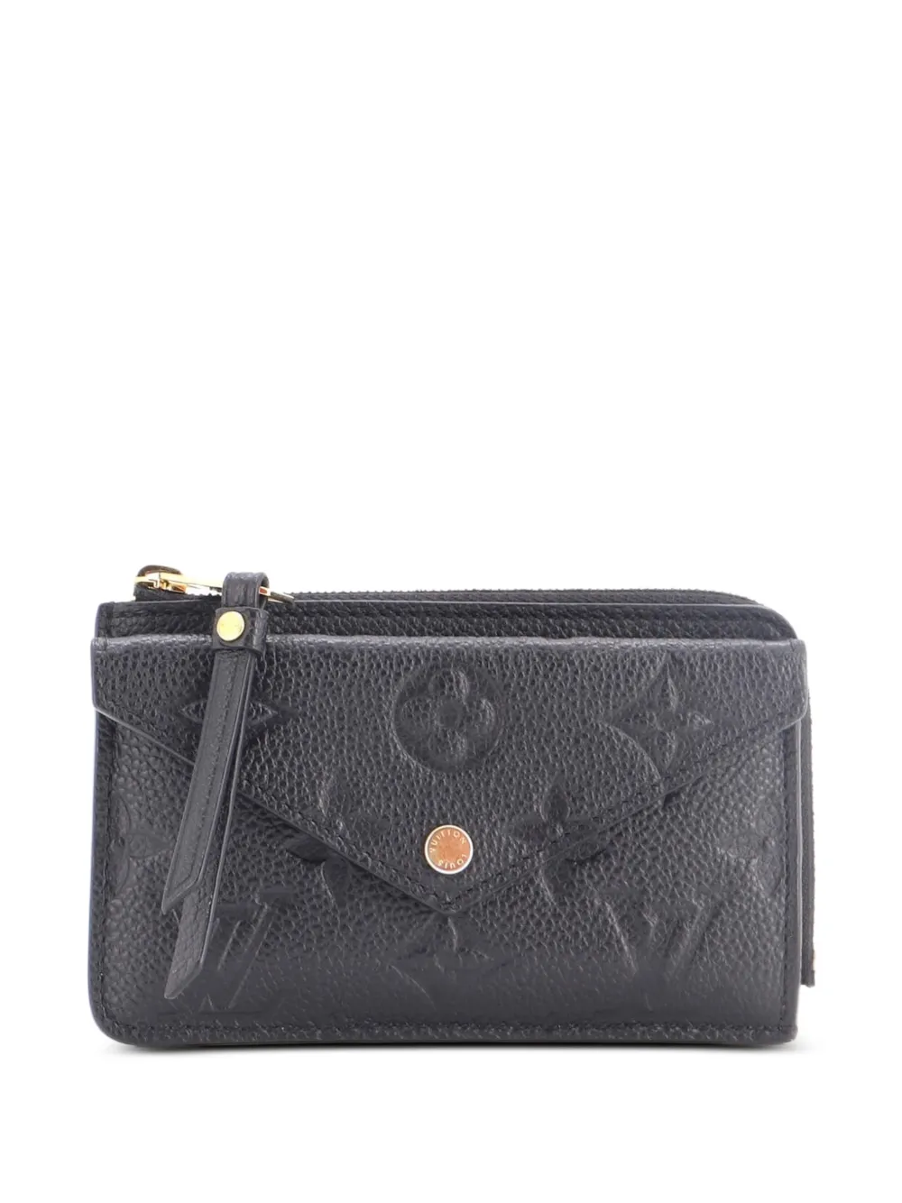 Louis Vuitton Pre-Owned Recto Verso Monogram Empreinte Leather card holder - Black