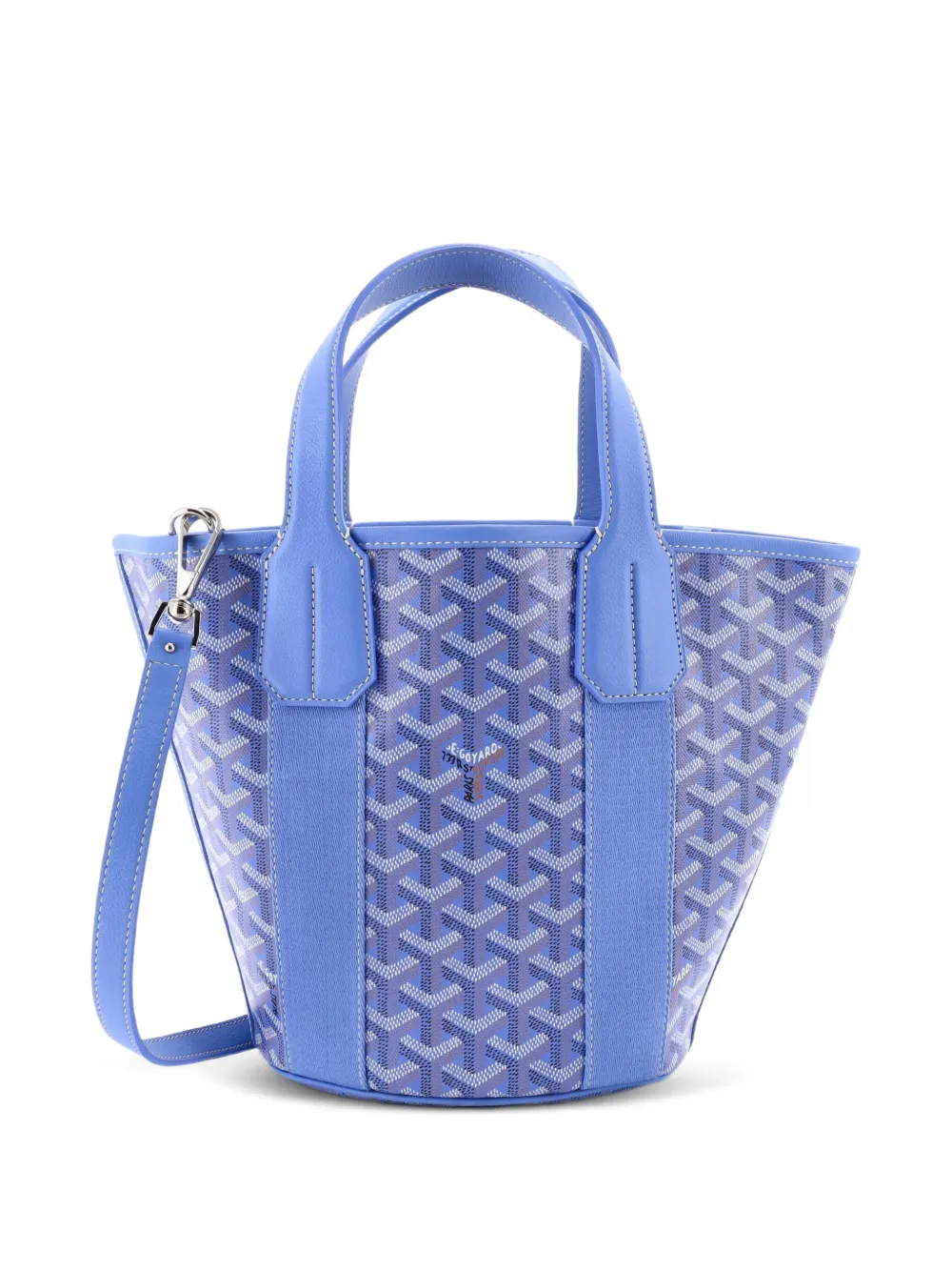 Goyard Pre-Owned Belharra Coated Canvas PM tote bag - Blue