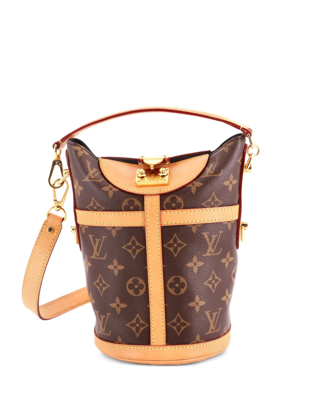 Louis Vuitton Pre-Owned Duffle Handbag Monogram Canvas bucket bag - Brown