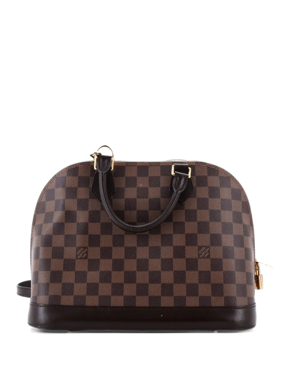 Louis Vuitton Pre-Owned Alma Handbag Damier PM satchel - Brown