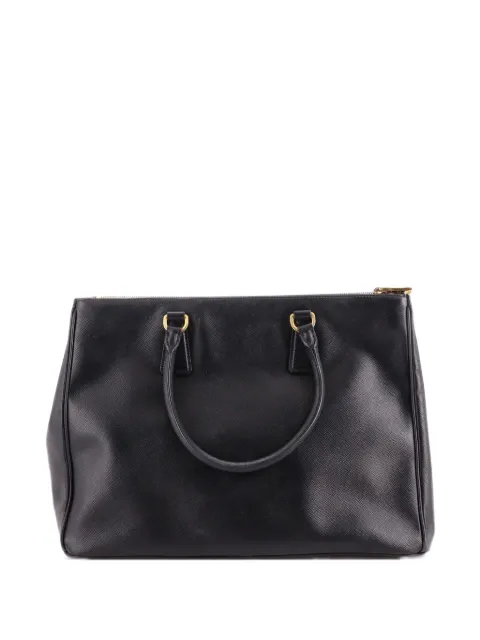 Prada Pre-Owned tote Lux Saffiano grande con doble cierre