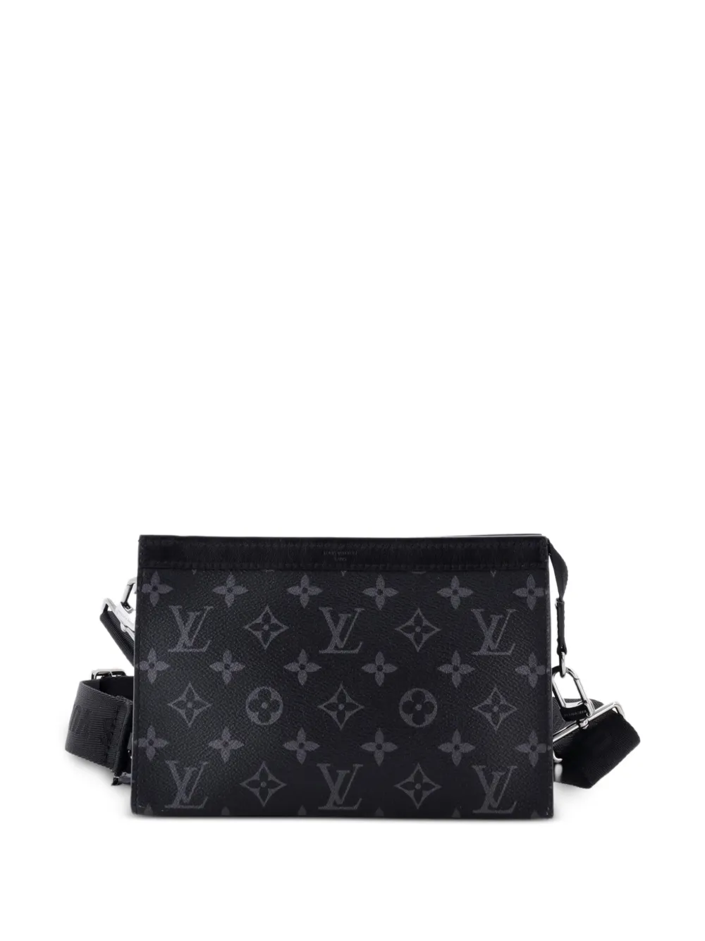 Louis Vuitton Pre-Owned Gaston Wearable Wallet Monogram Eclipse Canvas crossbody bag - Black