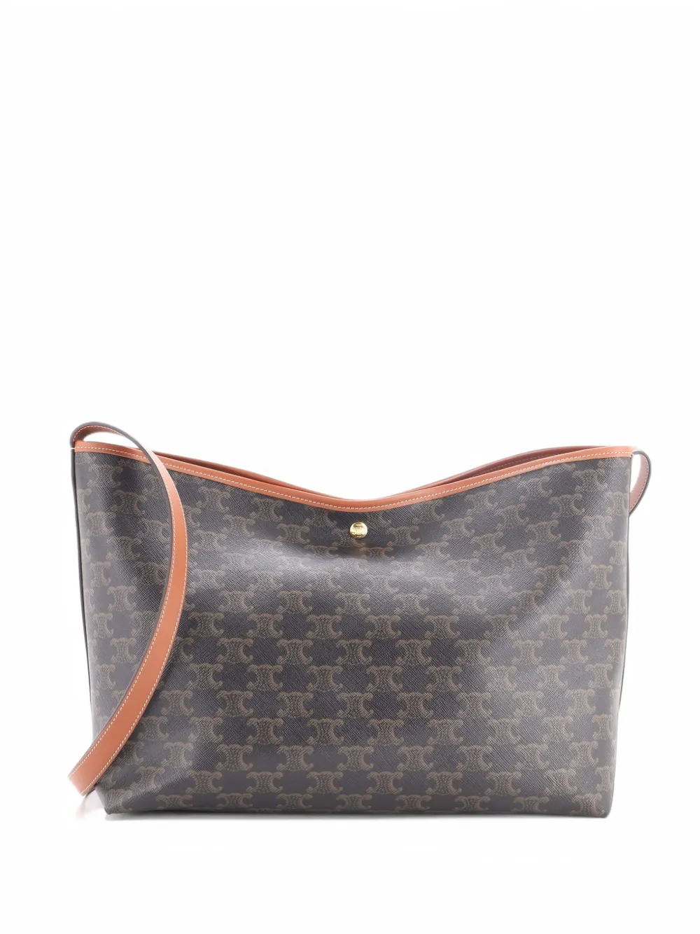 Celine Pre-Owned Soft Shopper Triomphe Coated Canvas tote bag - Brown