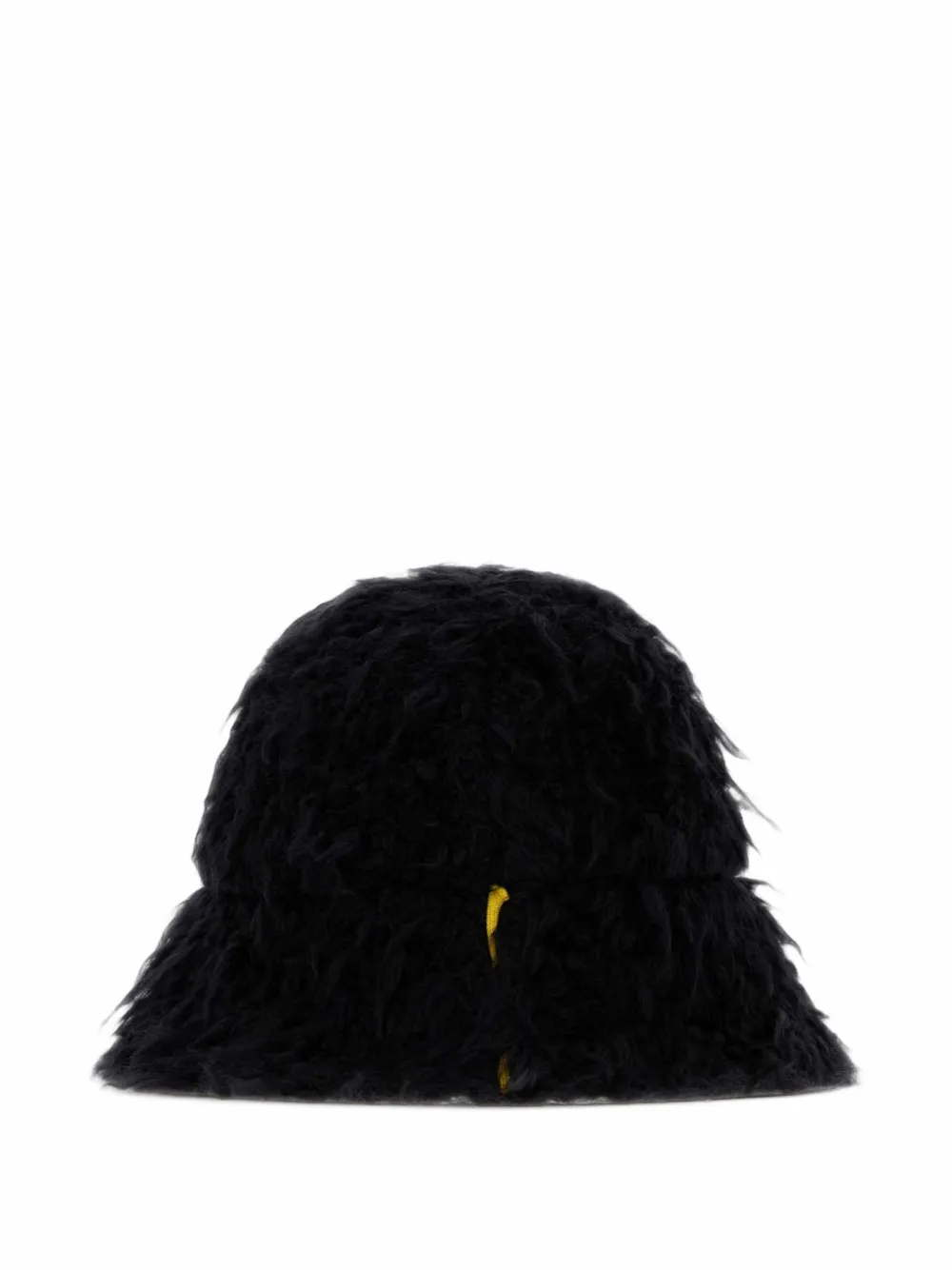 FENDI teddy-effect bucket hat – Black