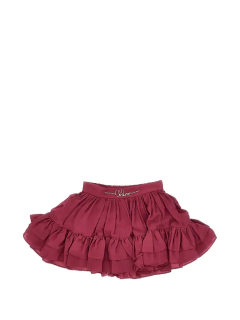 Chloé Kids ruffled tiered mini skirt