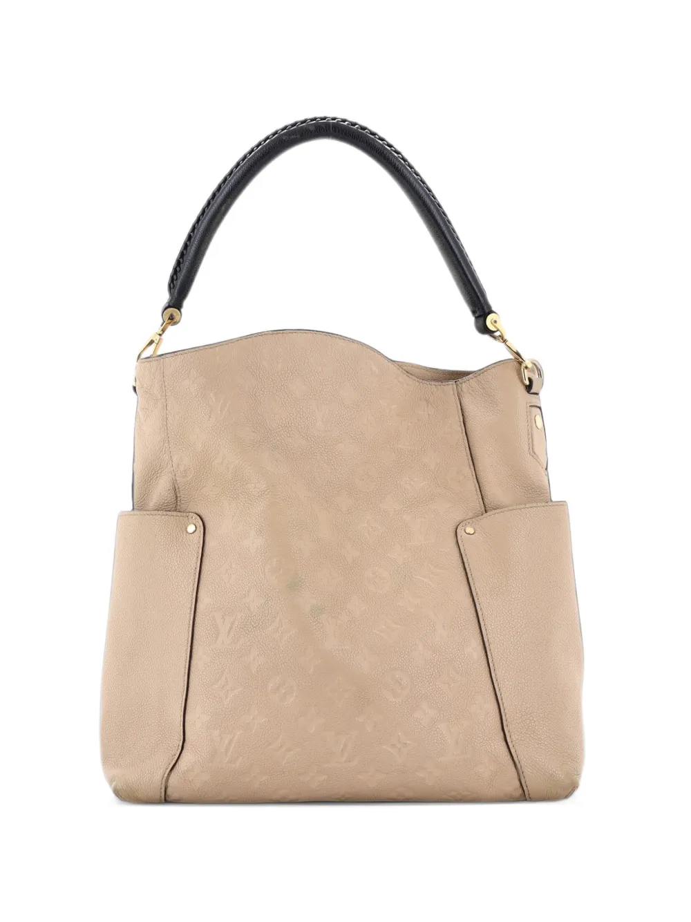 Louis Vuitton Pre-Owned Bagatelle Monogram Empreinte Leather hobo bag - Neutrals