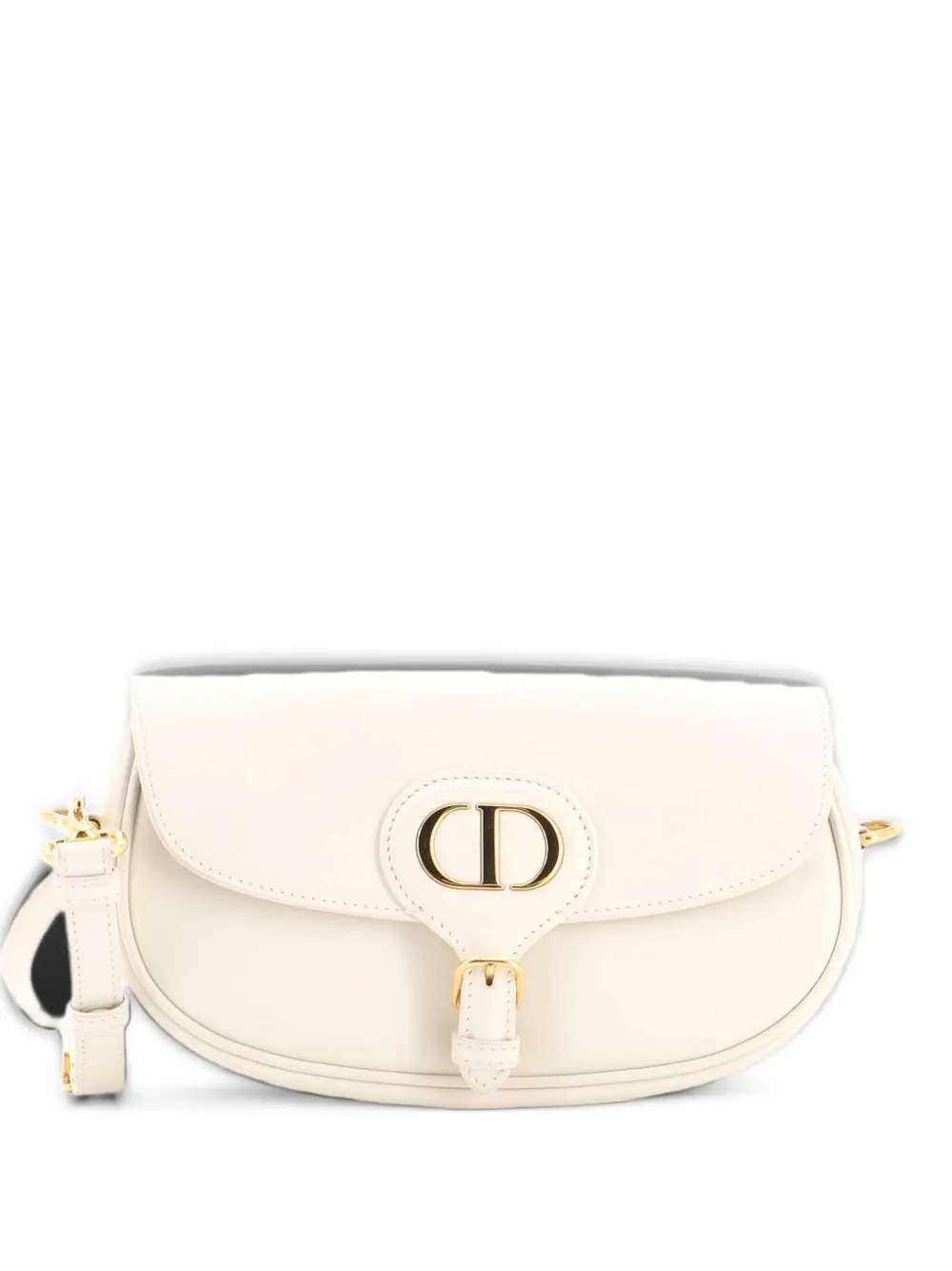 Christian Dior Pre-Owned Bobby Flap Bag Leather East West crossbody bag - White