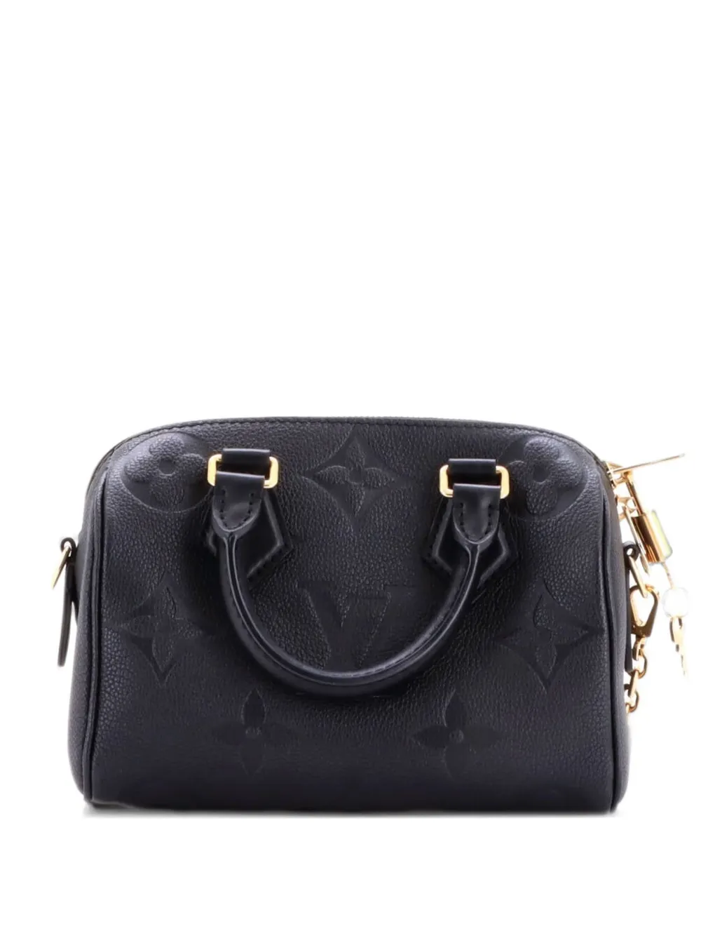Louis Vuitton Pre-Owned Speedy Bandouliere Bag Monogram Empreinte Giant 20 crossbody bag - Nero
