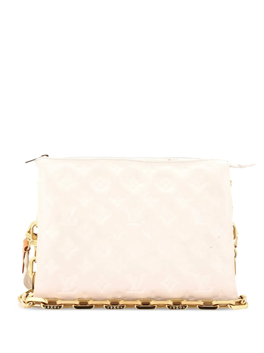 Louis Vuitton Pre-Owned Coussin Bag Monogram Embossed Lambskin PM crossbody bag - Neutrals