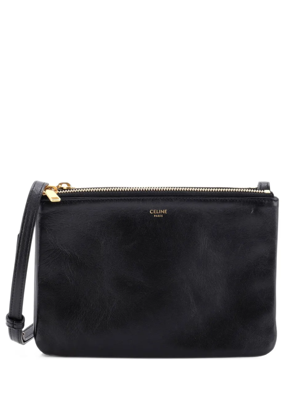 Celine Pre-Owned Trio Leather Small crossbody bag - Schwarz