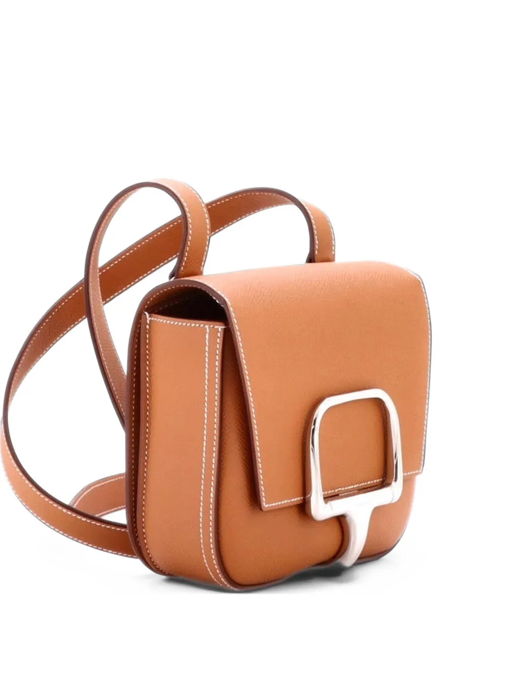 Hermès Pre-Owned Della Cavalleria Shoulder Bag Epsom Mini crossbody bag - Brown