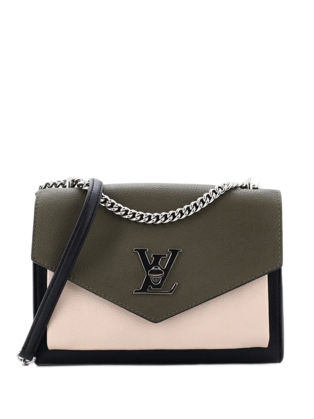 Louis Vuitton Pre-Owned Mylockme Handbag Leather BB crossbody bag - Nero