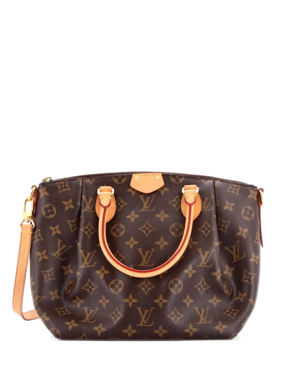 Louis Vuitton Pre-Owned Turenne Handbag Monogram Canvas PM satchel - Marrone