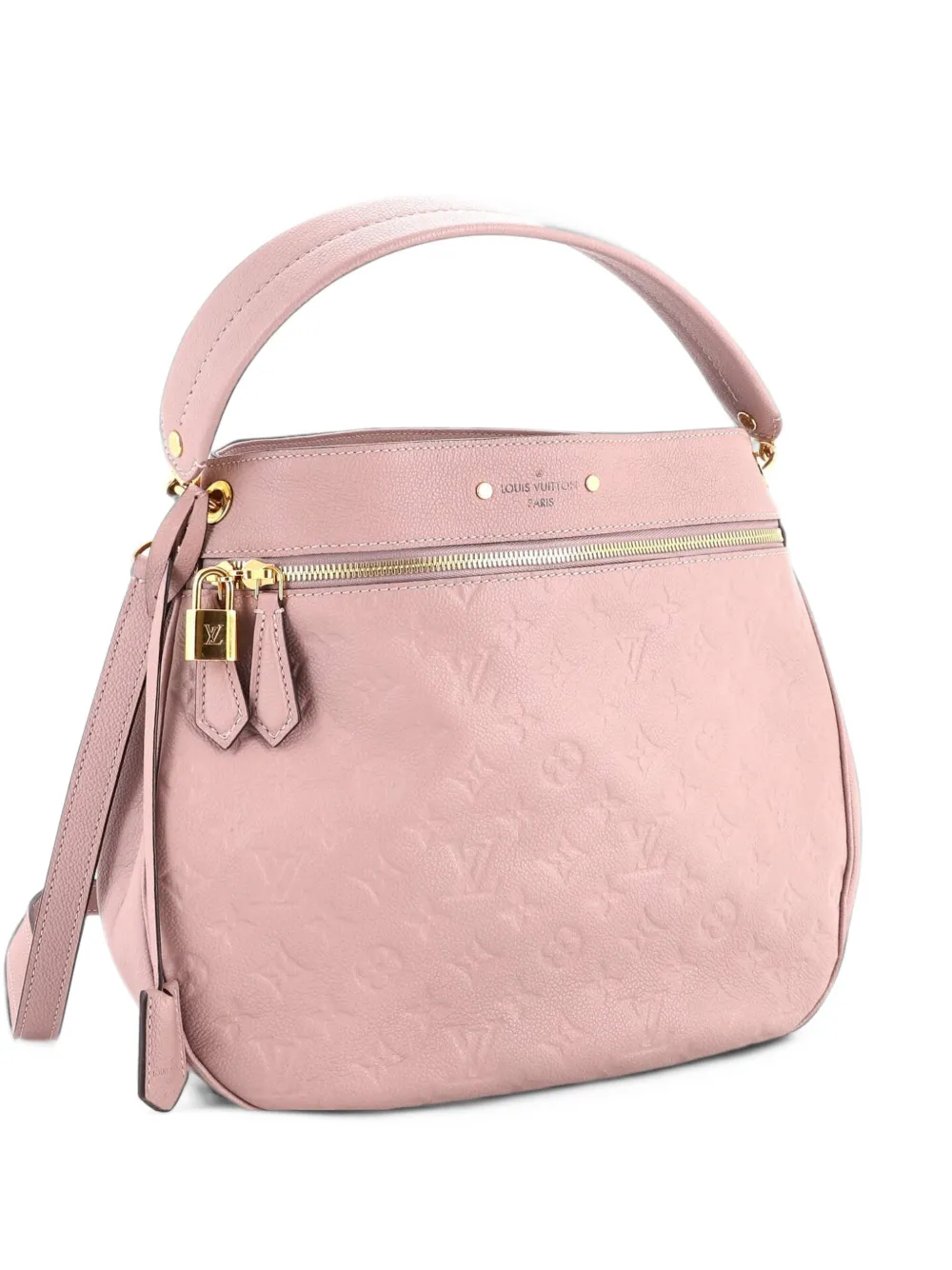 Louis Vuitton Pre-Owned Spontini NM Handbag Monogram Empreinte Leather hobo bag - Grigio
