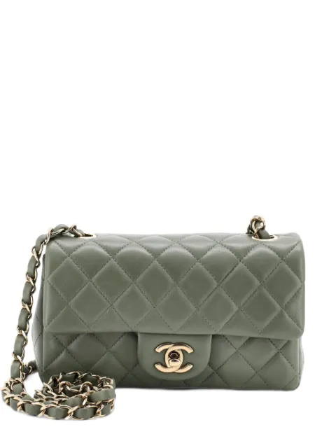 CHANEL Pre-Owned Classic Single Flap Bag Quilted Lambskin Mini crossbody bag