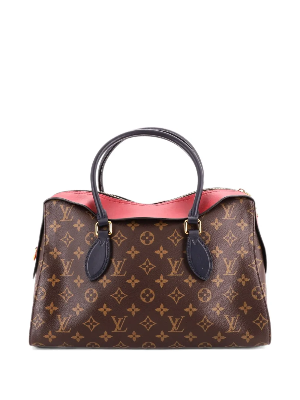 Louis Vuitton Pre-Owned Tuileries Handbag Monogram Canvas with Leather satchel - Marrone