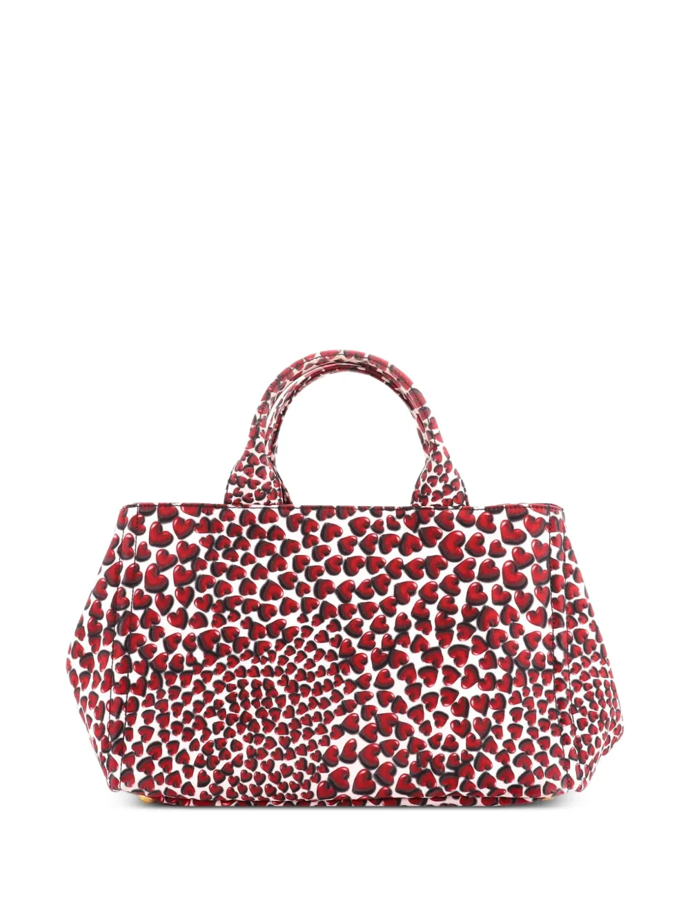 Prada Pre-Owned Canapa Convertible Printed Canvas Medium tote bag - Multicolour