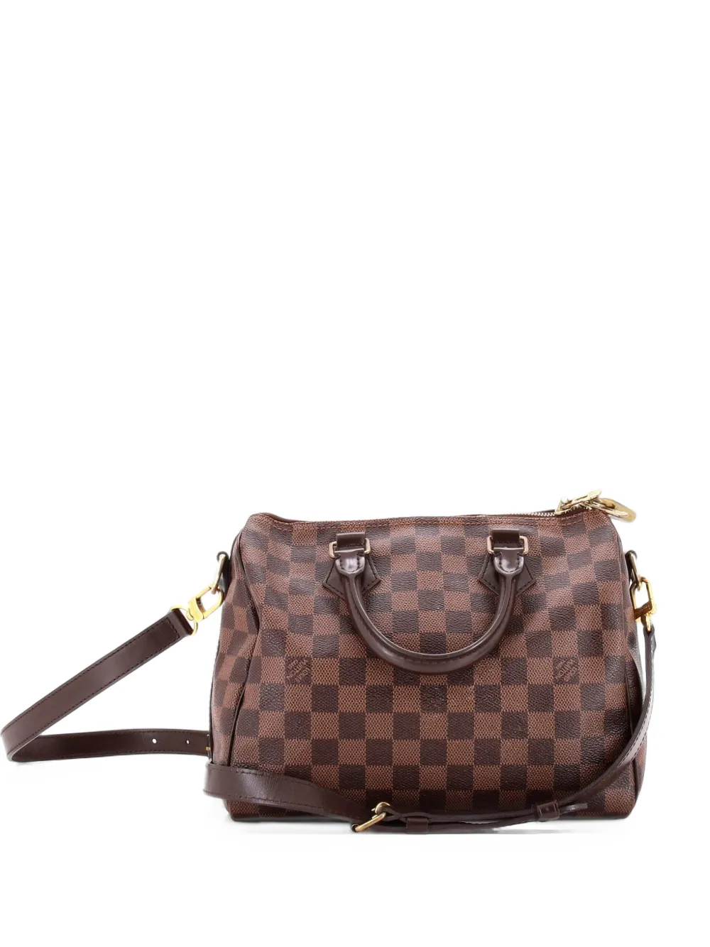 Louis Vuitton Pre-Owned Speedy Bandouliere Bag Damier 25 satchel - Marrone