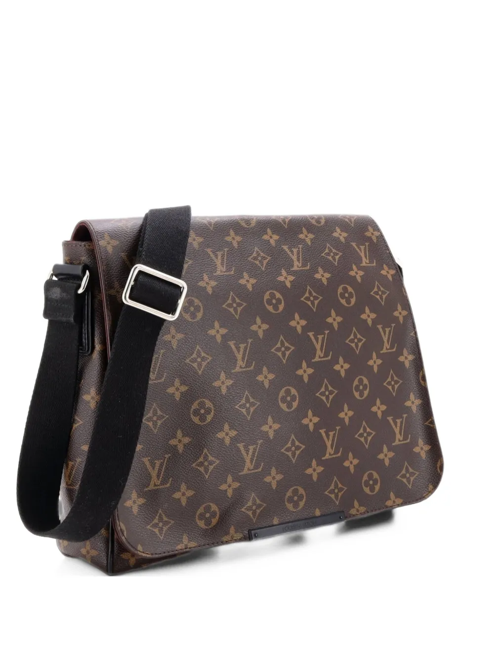 Louis Vuitton Pre-Owned District Messenger Bag Macassar Monogram Canvas MM crossbody bag - Marrone