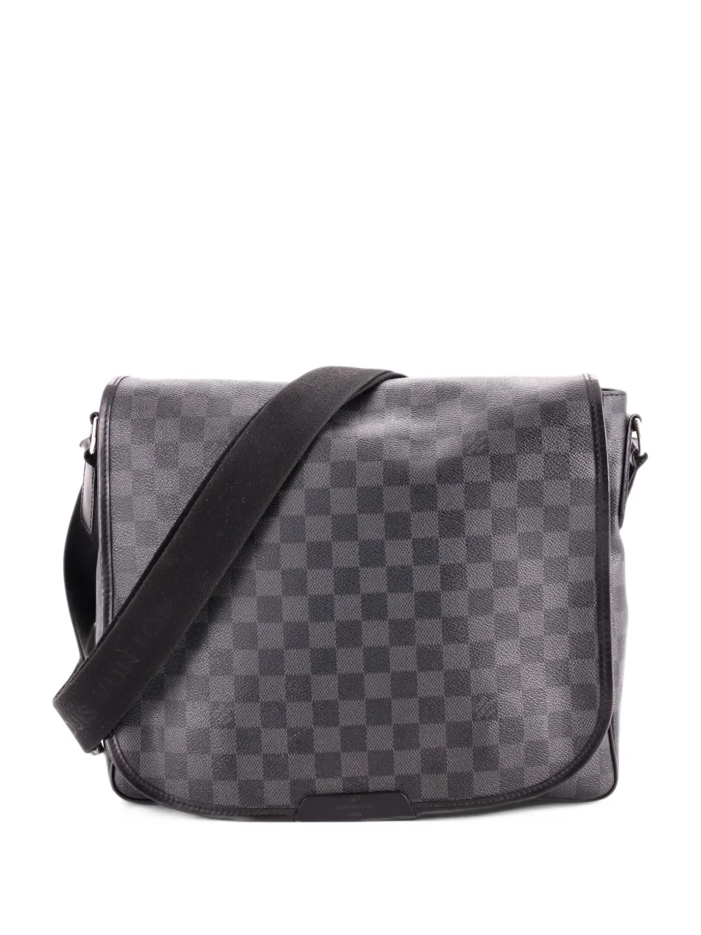 Louis Vuitton Pre-Owned Daniel Messenger Bag Damier Graphite MM crossbody bag - Schwarz