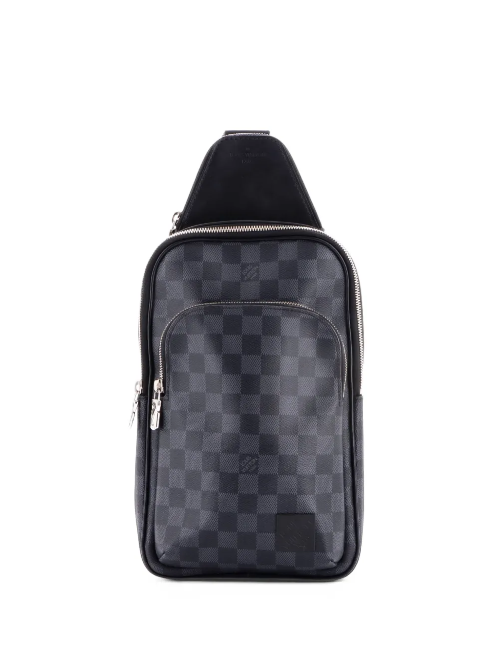 Louis Vuitton Pre-Owned Avenue Sling Bag NM Damier Graphite crossbody bag - Nero