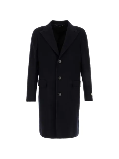 Canali single-breasted wool coat