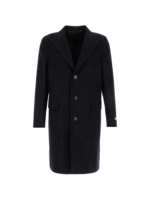 Canali single-breasted wool coat