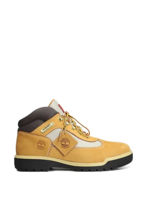 Timberland Field logo-debossed panelled boots