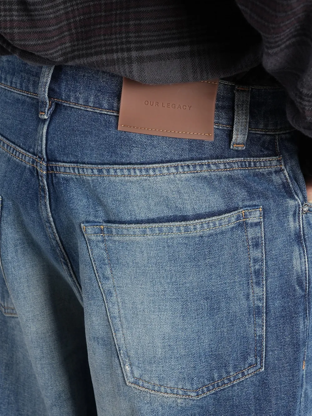 OUR LEGACY Vast Cut jeans Blauw