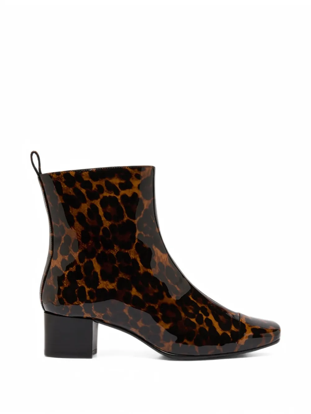 Carel Paris bottines Estime à imprimé léopard - Marron